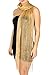 Womens Wedding Evening Wrap Shawl Fringe Prom Weddings Party Evening Scarfs for Women (Gold)