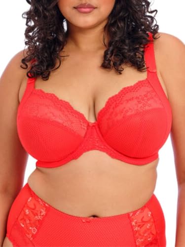 Elomi Women’s Charley Stretch Lace Underwire Plunge Bra
