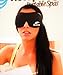 BOHEMIA Sleep Eye Mask for Women and Men Contoured to Eye Perfect for Blocking Out Light and Zero Pressure Designer Quality Travel Pack