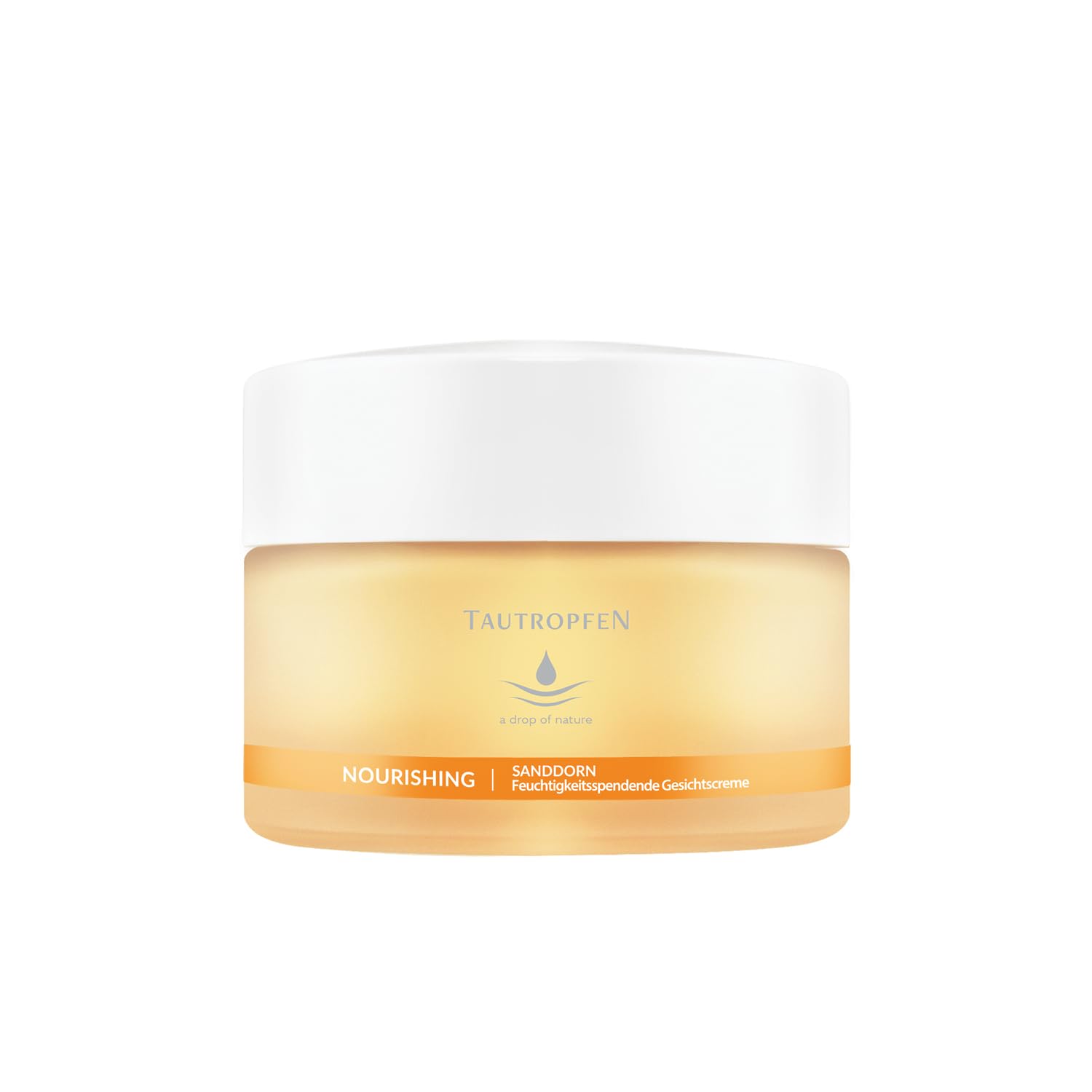 Tautropfen Sea Buckthorn Nourishing Solutions, Moisturizing Facial Cream for Dry Skin, 50 Milliliter