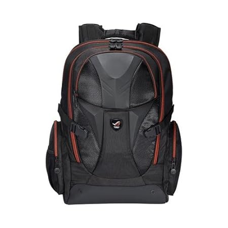 Asus ROG Nomad V2 Notebook-Rucksack (17 Zoll, gepolstert, wasserfest, Ballistic Nylon) schwarz