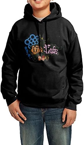 LoveJia Music Rock Rock Watercolour Teenagers Comfort Hoodie Hooded Sweatshirt