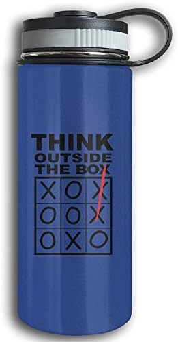 Artistic Word Stainless Steel Insulated Funtainer Thermos Cup Unbreakable Simple Modern Boys Thermos Bottle For Hot And Cold Drinks Height 7.8 "diameter 2.9" 18.7oz