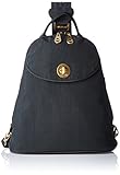 Baggallini Cairo Backpack Gold Hardware, Charcoal, One Size