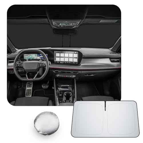 [Upgrade] CDEFG Compatible with Audi Q3 FJ 2025 2026 Sunshade Covers Windshield Front Sun Shade Front Windshield Accessories