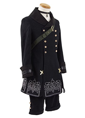 Yangxiao Black Suit Cosplay Costume Halloween Full Set - Image 3