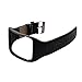 Hagibis replacement wristband Samsung Galaxy Gear S R750W Smart Watch，Easy to install easy to dismantle， (black)