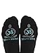 Toe Talk NAMASTE Non Slip Grip Socks for Pilates Yoga Barre Tai Chi Dance Meditation & Mindful Living