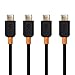 Cable Matters 2-Pack Slim Series USB C to USB C Cable with 60W Fast Charging in Black 6.6 Feet for Samsung Galaxy S20, S20+, S20 Ultra, Note 10, Note 10+, LG G8, V50, Google Pixel 4, and More