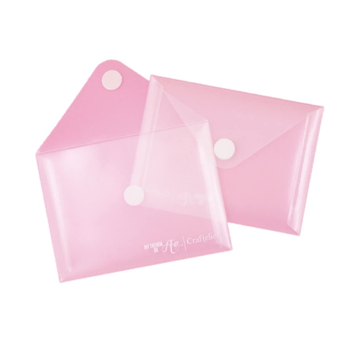 Craftelier - Pack of 5 Plastic Sorting Sleeves for organising Cutting Dies and Materials for Scrapbooking and Crafting. Transparent Colour. Dimensions: 17.5 x 13 cm (6.9 x 5.12 inches)