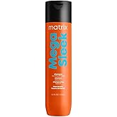 Matrix Mega Sleek Shampoo | Anti-Frizz & Smoothing | With Shea Butter | For Frizz-Prone Hair | For All Hair Types | Salon Pro