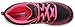 Skechers Kids Burst Ellipse Sneaker, Charcoal/Pink, 1 M US Little Kid