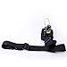 Black Single Shoulder Strap Mount for Sony Action Cam HDR-AS15/AS20/AS30V/AS100V