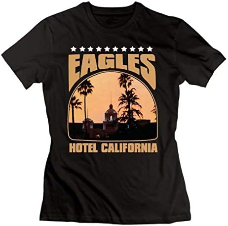 MOY YWACKJI Women's The Eagles Hotel California T-Shirt