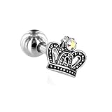 BodyJ4You Tragus Earring Earrings 16 Gauge Stud Helix Cartilage