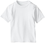 Soffe Little Boys' Toddler Pro Weight Short Sleeve Tee, White, 3T