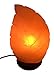 Natural Himalayan Salt Lamp on Solid Neem Wood Base | Romantic Leaf Shape | Dual Voltage (AC 230V/110V), UL Listed, 6' Cord & Dimmer Switch, a Great Gift, 6.2 lbs (Pink)