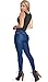 Laty Rose 2016 Jeans Colombianos Levanta Cola Blue Denim Butt Lifter Jeans  Intense Blue 11