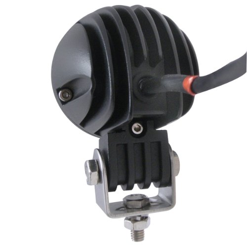 TMH 10w Cree LED Work Light Round Shape 60 Degree Flood Beam Lamp Off-road, 4wd, 4x4, Utv, Sand Rail, Atv, Suv, Motorbike, Motorcycle, Bike, Dirt Bike, Bus, Trailer, Truck, Train, Mining Truck, Excavator, Bulldozer, Crane, Road Roller, Fork Lift, Fire Eng