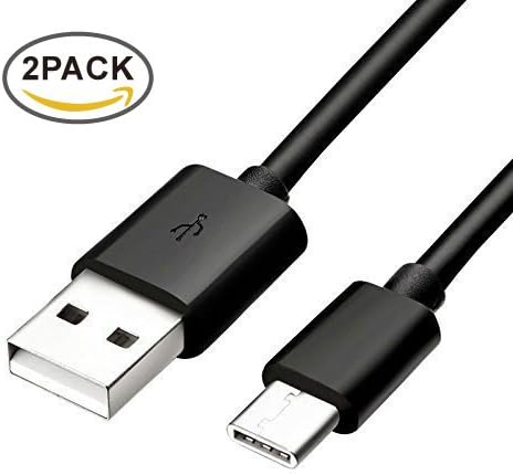 ANJUU 2 Pack Replacement Compatible GoPro USB C Cable / Battery Charger / Sync Cable for Go Pro - Hero 5 , Hero 5 Black, Hero 5 Session,3 Feet