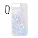 iPhone 7 Case, Caka iPhone 7 Glitter Case Luxury Fashion Bling Flowing Liquid Floating Sparkle Glitter Hard Case for iPhone 7 (4.7 inch) - (Pink&Blue)