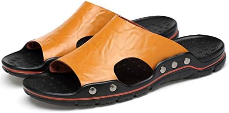 HHXWU Shoes, Men's Shoes, Slippers, Sandals, Non-Slip, Large Size, Beach Shoes