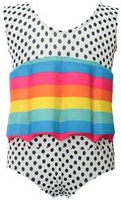 KMMall Float Suit Toddler Kids Flotation Swimsuit with Removable Buoyancy Tubes and Free Arm Float