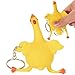 Acekid Stress Toys Relief Vent Tricky Toys Squeeze Chicken Laying Egg Key chain, Pack of 3
