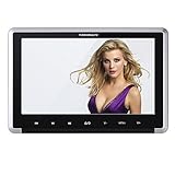 YUNSHANGAUTO 10.1 Inch HD 1080P TFT LCD Screen CarHeadrest DVD Player with HDMI Port and Remote Control (AM48DVD)
