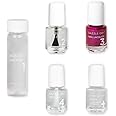 Dazzle Dry Mini Kit 4 Step System - Kaleidoscope - A full coverage metallic fuchsia. Full coverage metallic. (5 Piece Kit / 5 Manicures)