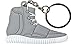 assasinkicks Grey White Yeezy 750 Boost 2D Flat Sneaker Keychain
