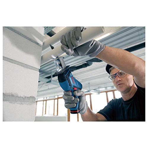 Bosch Professional 12V System Akku-Säbelsäge GSA 12V-14 (Schnitttiefe Holz/Metallprofile: 65/50 mm, 2 Sägeblätter, 2x 3… – Bild 7