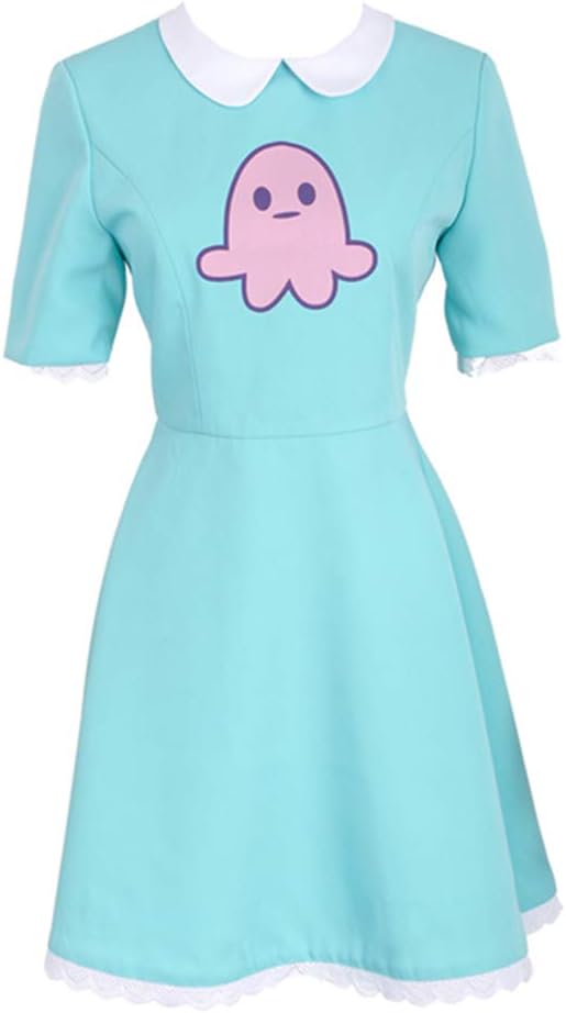 YejueEvil Magic Princess Star Butterfly Adult Women Girls Lolita Dress Cosplay Costume with Star Bag