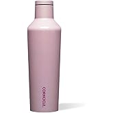 Corkcicle Classic 16 Ounce Canteen Stainless Steel Water Bottle, Cotton Candy
