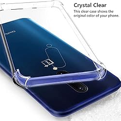 iCoverCase for OnePlus 7 Pro Case Clear, Corner