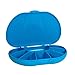 VitaCarry 8-Compartment Travel Vitamin and Medication Pill Box, Holds up to 150 Pills (Blue)