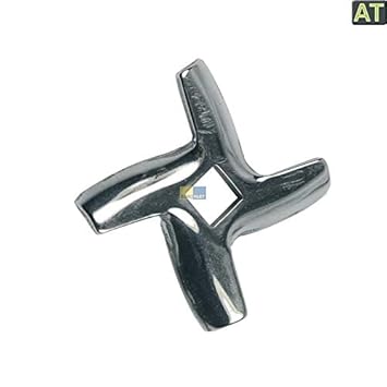 LUTH Premium Profi Parts Universal Messereinsatz für Moulinex 9999990035 für Fleischwolf