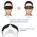 3D Sleep Mask, New Arrival Sleeping Eye Mask for Women Men, 100% Blackout Sleep Mask Comfortable Eye Mask Blindfold, Black, Adjustable 3D Contoured Eye Masks with Earplug Carry Pouch, for Traveling