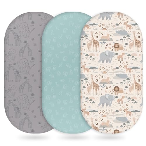 Unnivoll Baby Bassinet Sheets Girl Boy