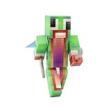 Green Big Mouth Guy Action Figure Toy, 4 Inch Custom Series Figurines by EnderToys