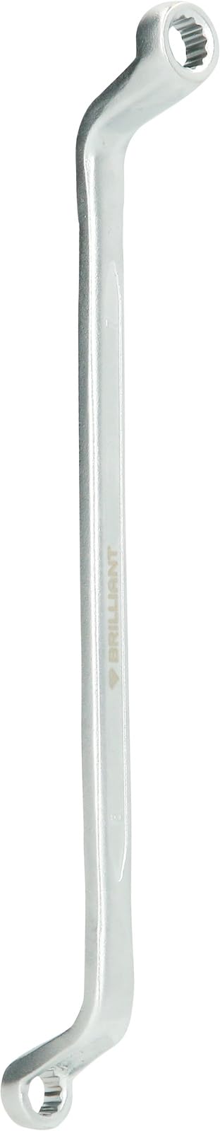 BRILLIANT TOOLS BT012900 Double Ring Spanner, Offset, 6 x 7 mm [Powered by KS Tools]