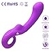 IMO Vibrating Power Wand Massager - Waterproof & Rechargeable G-Spot Vibrator - 3 Powerful Motors & 10 Stimulation Modes - Body Safe Silicone - Best for Women or Couples (Purple)