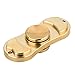 Posife Spinners EDC Fidget Spinner - Premium Quality Brass - Ultra High Speed Bearings - Durable Stainless Steel Buttons - ADHD Focus Toy - Smooth 2-5 Minute Spins