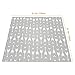 51”Splat Mat for Under High Chair, Waterproof Anti-Slip Floor Mat Washable Baby Food Splash Spill Mess Feeding Mat, Portable Picnic Play Mat and Leak Proof Table Cloth