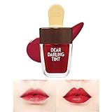 ETUDE HOUSE Dear Darling Water Gel Tint 4.5g (RD308) - Long Lasting Vivid Lip Color Tint, Mineral & Vitamin Extracts Makes Lip Moist and Lively