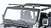 Smittybilt 90105 Windshield Channel for 2007-2018 Jeep® Wrangler JK,Black