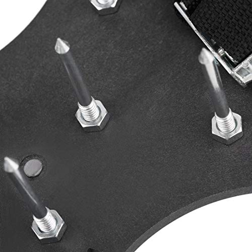 2 PCS Epoxy Floor Paint Spikes Shoes Garden Lawn Shoe Aerator Aerating Sandals Shoes Garden Lawn Care Tool Sandals - Black - Thumbnail 4