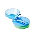 Tommee Tippee Easy Scoop Feeding Bowls with Lid and Spoon, 7+ Months, 2 Count (Colors May Vary)