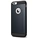 Spigen Slim Armor S iPhone 6 Case with Advanced Drop Protection and Dual Layer Design for iPhone 6S / iPhone 6 - Metal Slate