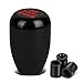 Auto Dynasty - Universal 6-Speed Manual Transmission Aluminum Racing Shift Knob (Black)